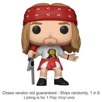 Guns N Roses Axel Rose 1992 Pop! Vinyl Chase Ships 1 In 6