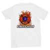 Feuerwehrmann - Rückendruck - Klassisches Unisex-Rundhals-T-Shirt Unisex T-Shirt