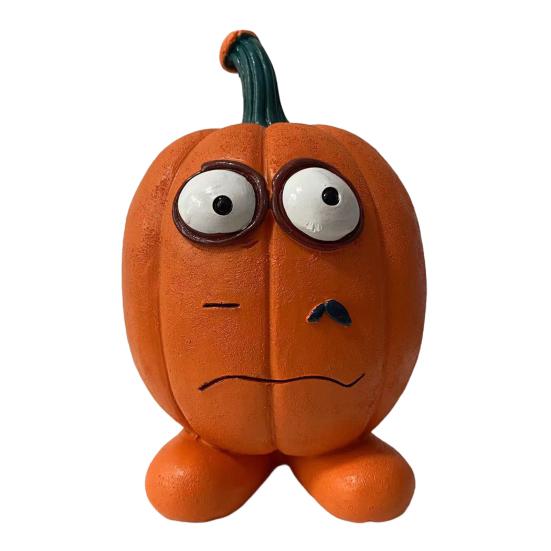 Halloween Ornament Cartoon Style Vivid Expression Design Pumpkin Decoration Joyful Festive Atmosphere Decor