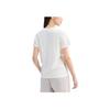 Anta Training Series Printed Logo Round Neck Comfortable Breathable Pullover Short Sleeve Regular T-Shirt Women T-Shirts Paper-White 162427120-4
