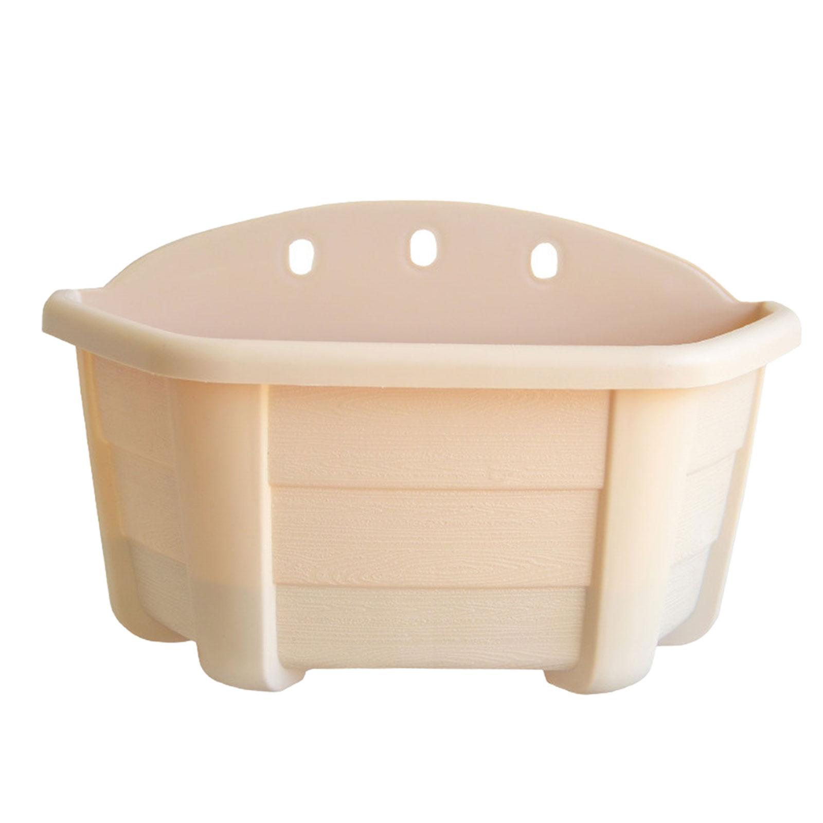 

Подвесной цветочный горшок, настенный, с дренажной сеткой, держатель для растений, цветочный горшок для двора, внутреннего, наружного, перил, балконного ограждения бежевый