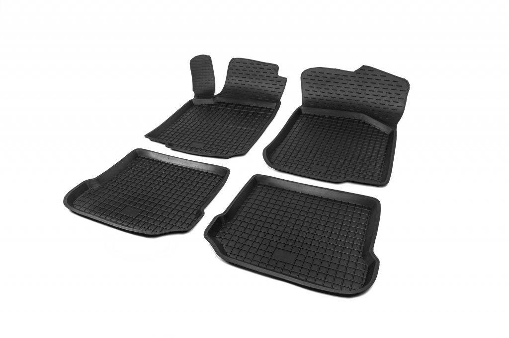 

Гумові килимки з бортом (4 шт, Polytep) для Seat Toledo 2000-2005 рр.