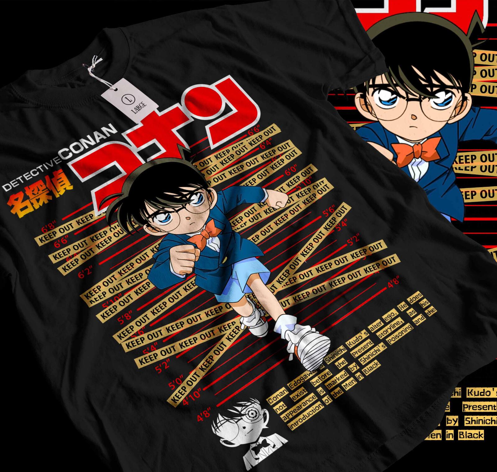 

Detective Conan T-Shirt Mens Womens Tees Top Detective Conan,Detective,Anime Tee,Case GifT Shirt Mens Womens Tees Top 081 L