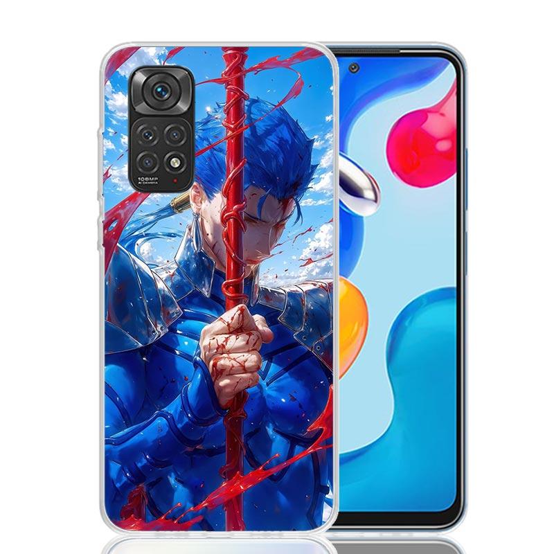 Fate Zero Stay Night Archer Phone Case For Xiaomi Redmi Note 15 14 13 12S 12 Pro Plus 11S 11E 11 11T 10S 10 Art Soft Pattern Cov
