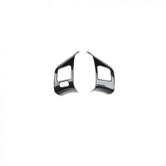 Carbon Fiber Style Steering Wheel Button Frame For Lexus IS F/250/350 2006-2013