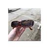 Unisex Black Square Rectangle Vintage-retro Sunglasses