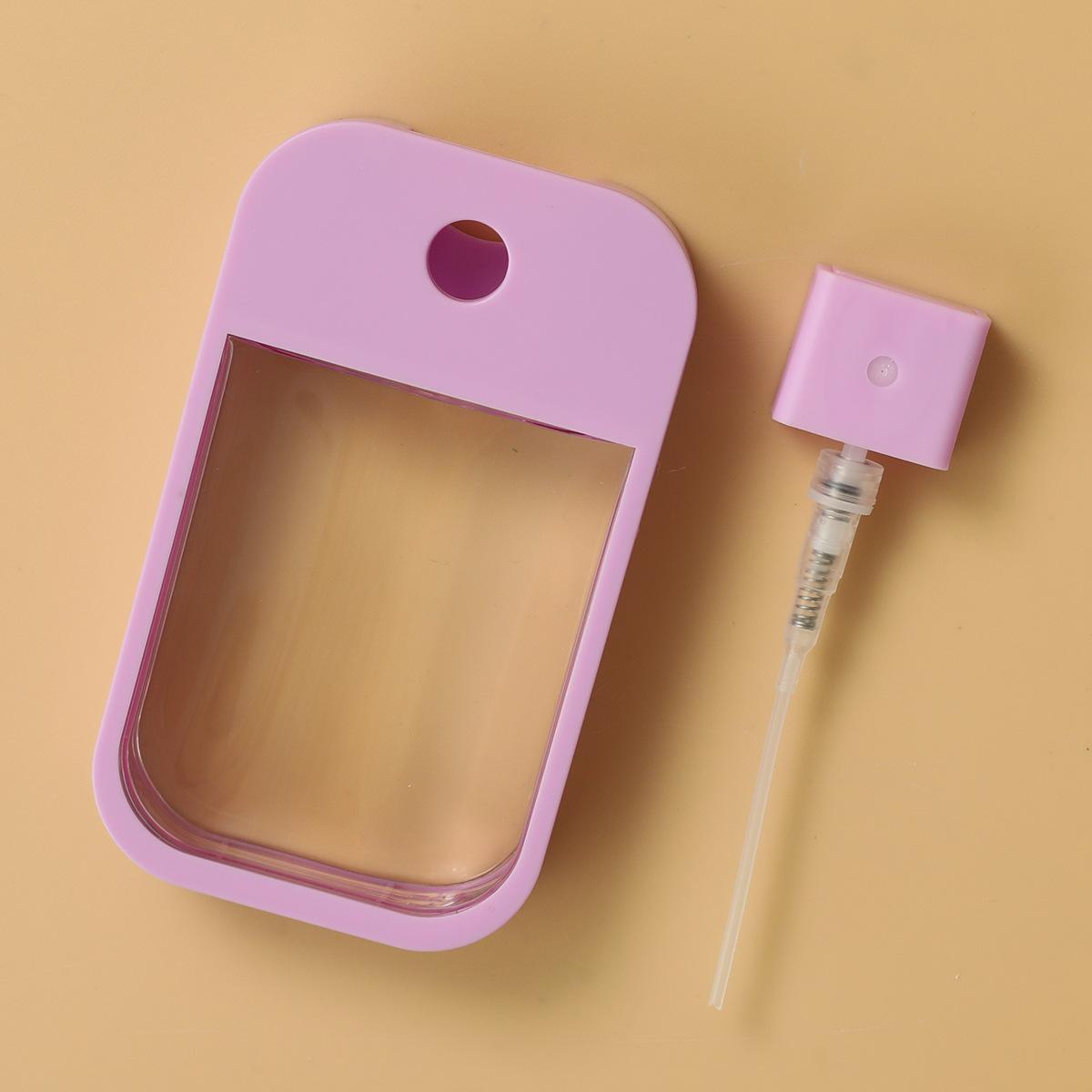 

45 мл Портативные многоразовые ручные флаконы-распылители для путешествий Косметика для розлива в бутылки фиолетовый