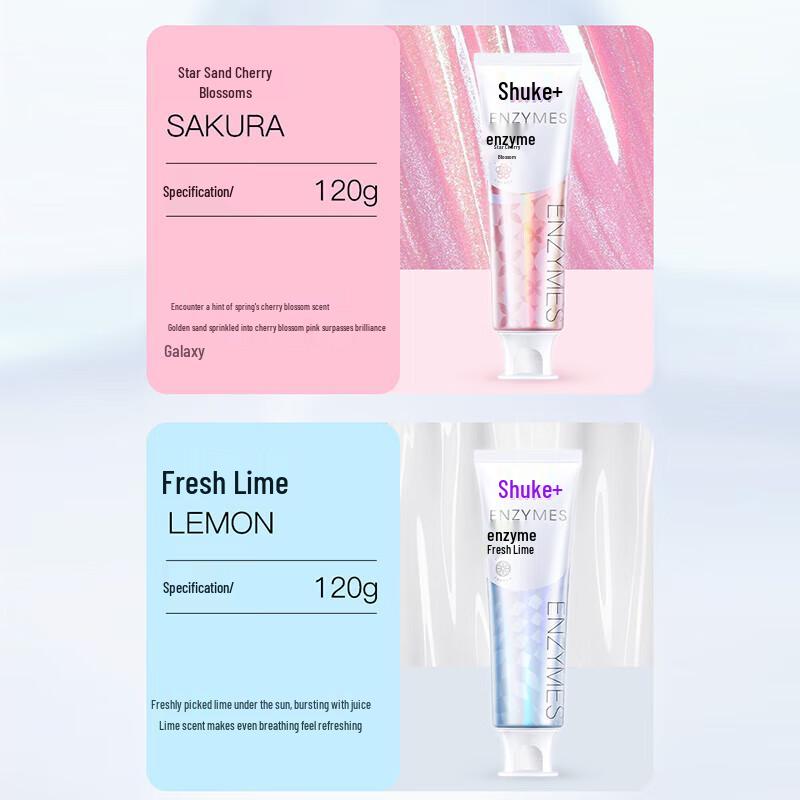 Shuke Cherry Blossom Whitening Enzyme Toothpaste