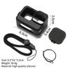 For GoPro Hero 12 11 10 9 Silicone Case Black Lens Cap Blue Protective Case for Go Pro 11 Protective Case Accessories