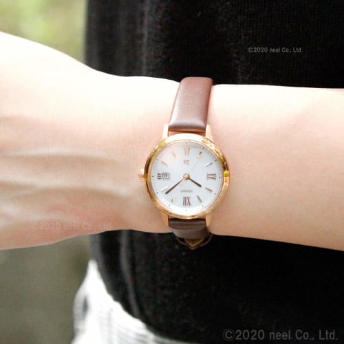 Orient iO Solar Watch, Made in Japan, with Manufacturer's Warranty, Women's, RN-WG0410S, White