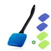 Car Window Windshield Cleaner Brush Kit  Cleaning Wash Tool Auto Cleaning Wash Tool Long Handle Wiper Microfiber Wiper Cleaner