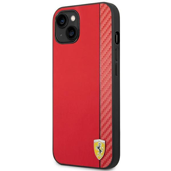 Ferrari Fehcp14Maxre Iphone 14 Plus / 15Plus 6.7 Czerwony/Red Hardcase Carbon