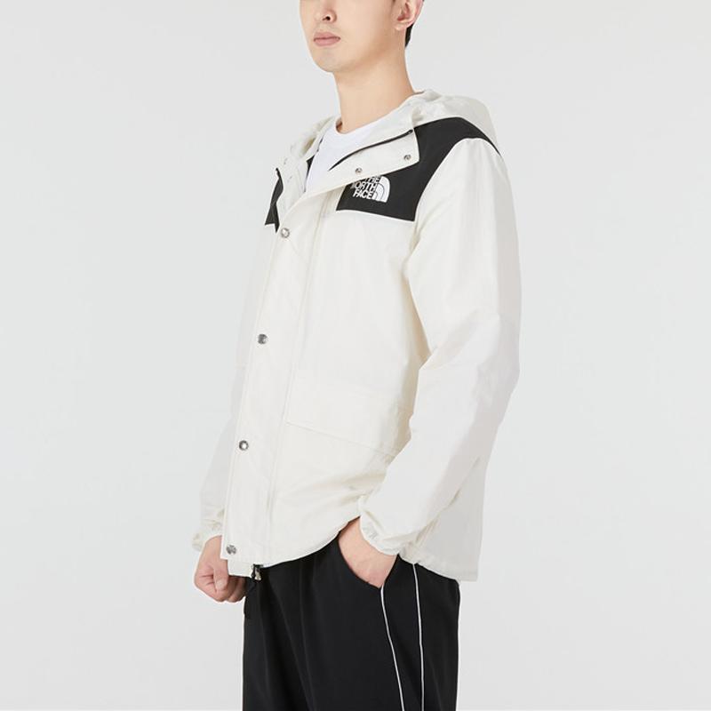 The North Face Urban Exploration Outdoor Sports Waterproof And Windproof Windbreaker Jacket Men's White NF0A5JYN-N3N
