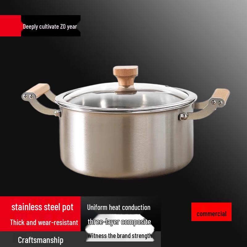 Sule Thickened Stainless Steel Multi-Purpose Pot