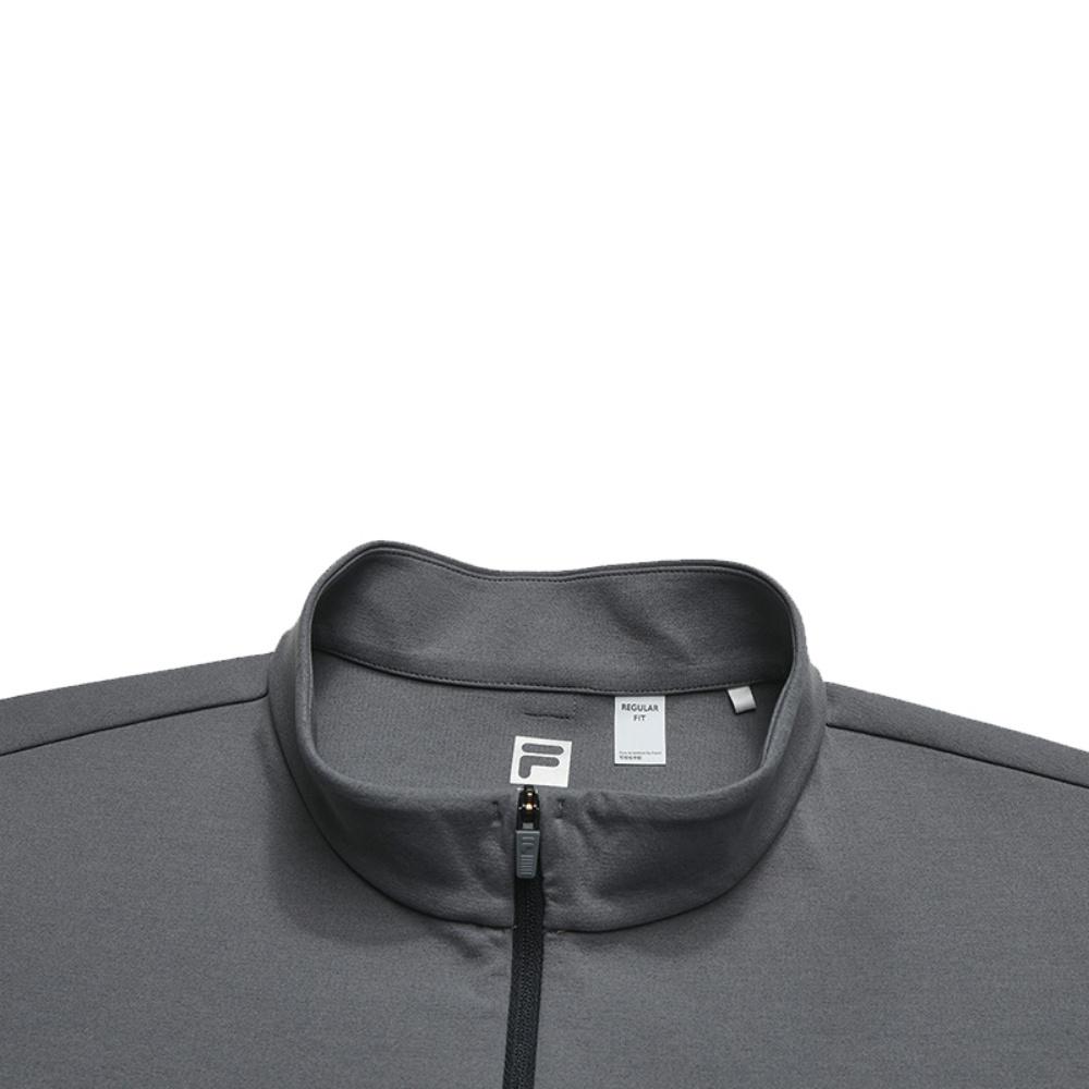 Fila Odkryj Optima Functional T Prosta Sportowa Outdoorowa Wszechstronna Wygodna Oddychająca Koszulka z Długim Rękawem Męska Top Castle-Rock A11M617217FDY