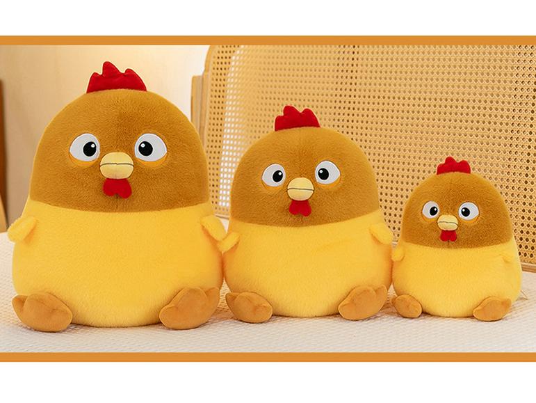 Creative Removable Chicken Plush Toy - Soothing Doll & Home Decoration for Kids