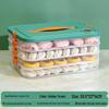 Dumpling Freezer Tray: Portable Multi-Layer Storage Box for Fresh Wontons