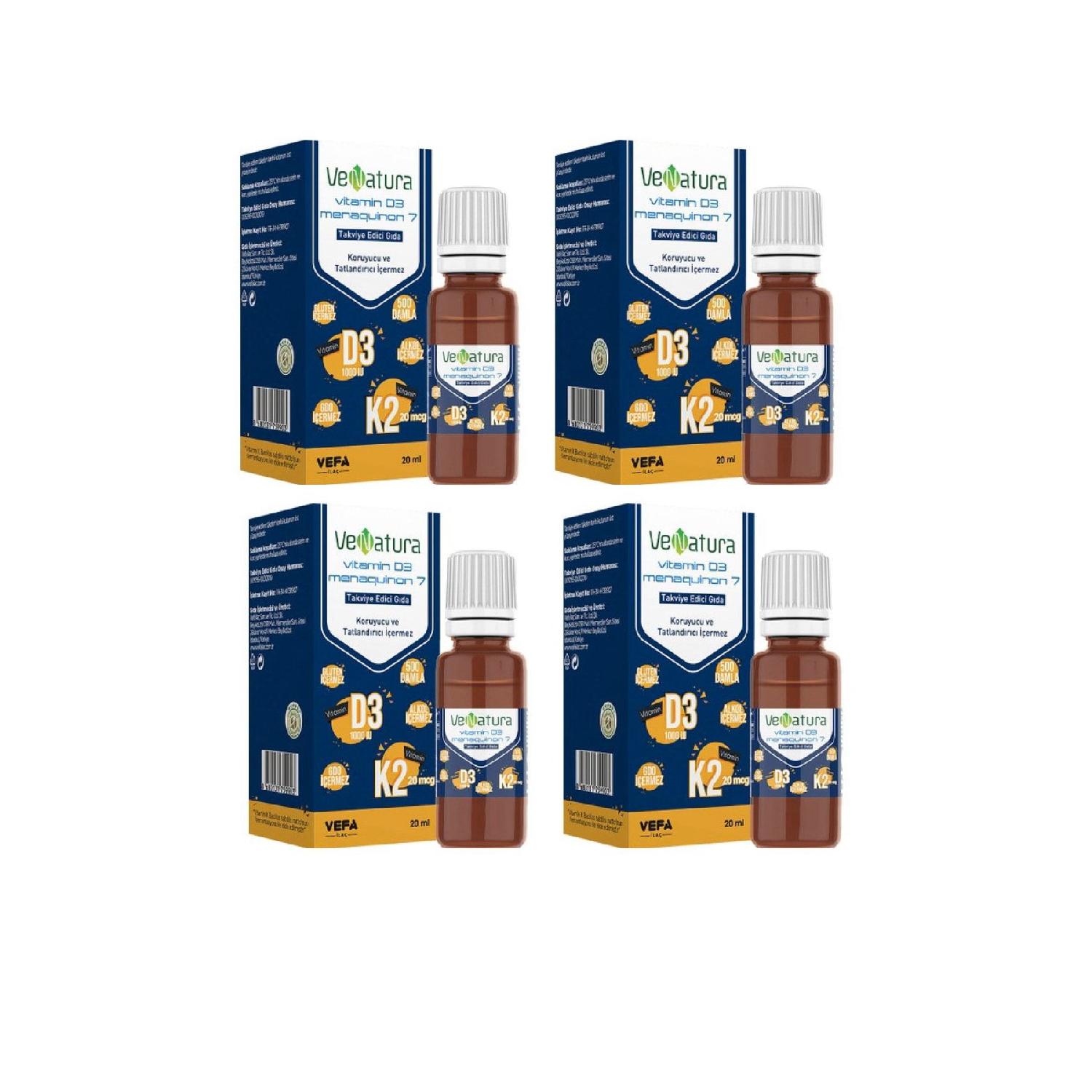 

Vitamin D3 And K2 20ml Drop 20 Ml X4 Pieces