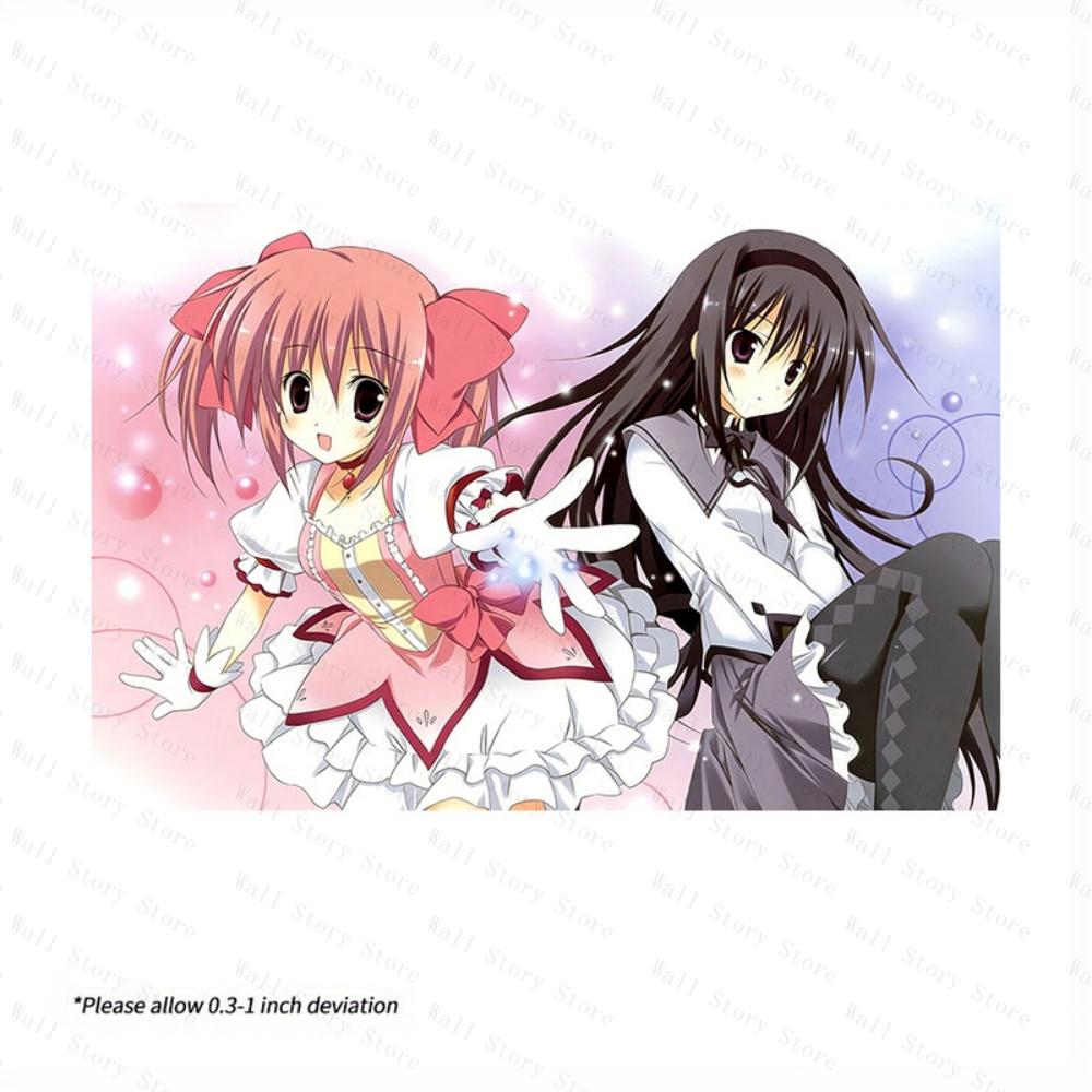 Magi Tapestry Madoka Magica Bedroom Tapestry Dormitory Anime Wall Hanging Magical Girl Atmosphere Home Decoration Tapestry