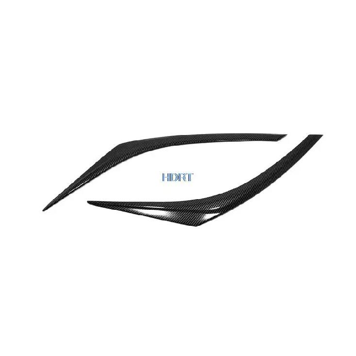 Front Headlight Eyebrow Cover Head Lamp Frame Trim Strip For Toyota CHR C-HR 2016- Car Styling Accessories Exterior Sticker