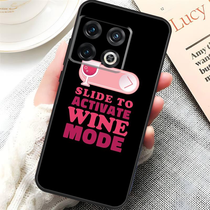 Drink Beer Red Wine Cover For OnePlus 13R 15 13 13T 12 12R 10T 11 10 Pro OnePlus Nord 5 CE 3 4 Lite N20 N30 Case