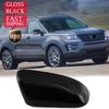 Right Side Mirror Cover Cap Glossy Black US Model For Ford Explorer 2016-2019 US