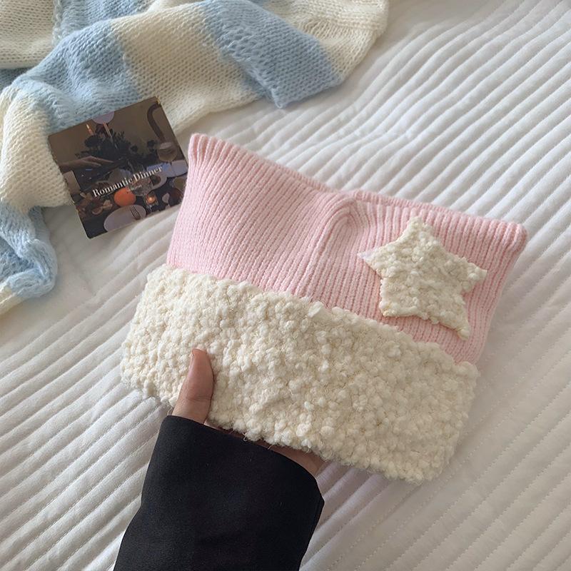 Ear Trendy Cat Knit Cap For Men And Women Offering Warmth And Comfort In Various Cute Color Combinations