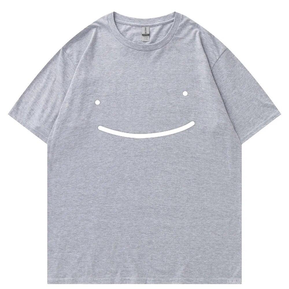 Dream Merch Trička Unisex WoUnisex Trička Harajuku s krátkým rukávem Street Ležérní Móda Oversized oblečení Top Trička s krátkým rukávem