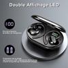 Cross-border foreign trade new Q38 ear mounted wireless smart 5.2 Bluetooth headset digital display power