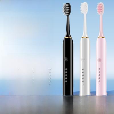 "Smart Sonic Electric Toothbrush for Couples - Cross-Border Charging, Soft Bristles, Automatic Cleaning."
