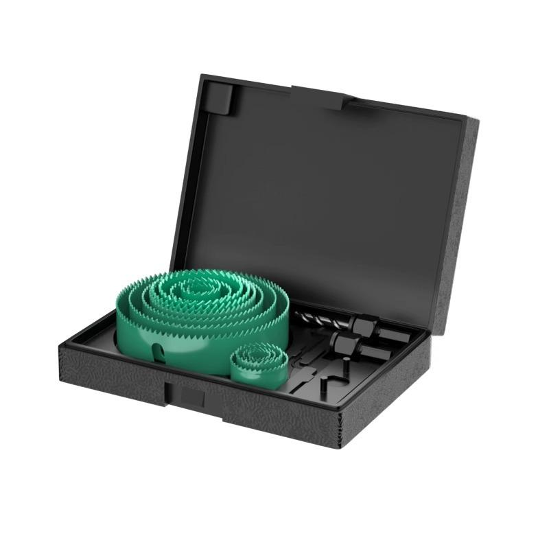 BAOLIAN Hole Saw Set,Metal Core, 19-64/64-127/19-127mm Saw Cup Wood Crown, Drill Bit for Wood ,Woodworking Tools