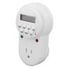 Indoor Mini Mechanical Outlet Timer Electronic Plug Timer Auto Power Off 7 Day Cycle Timer Outlet
