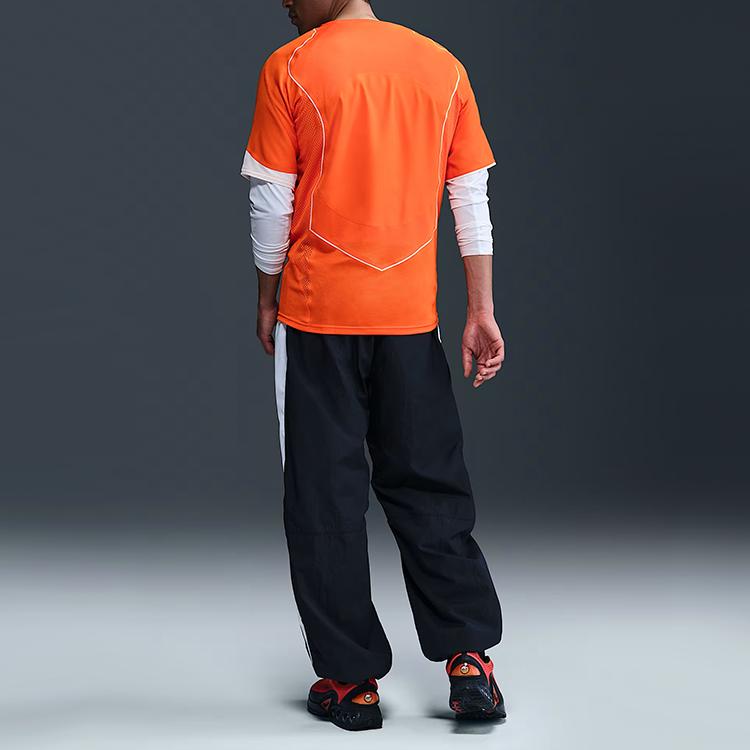 New Nike Dri Fit Soccer Jersey Men's Safety Orange/White HV4427-819