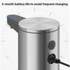 Stainless Steel Intelligent Automatic Sensing Soap Dispenser, Non-contact Household Kitchen Bathroom Wall Mounted Soap Dispenser