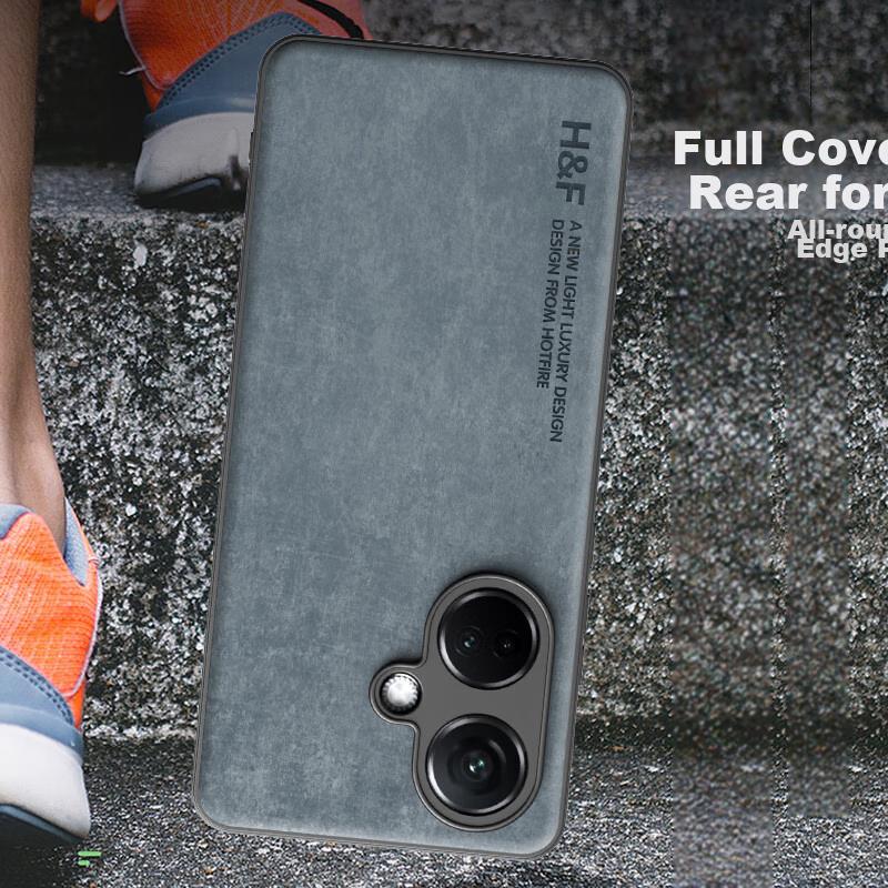 HotFire Phone Case for OPPO K11, Upgraded Skin-Like Matte Lens Full Protection Silicone Case - Coral Blue