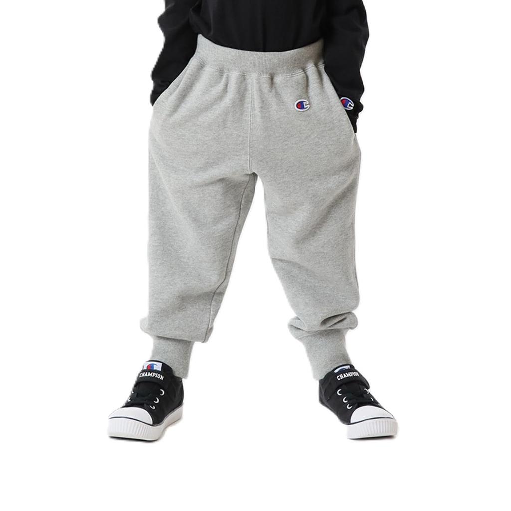 Champion Cotton French Terry Sweatpants with Embroidered Made in the Basic Size Kids' 100% Logo, USA, (CK-Y201-070-160)