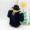 Forsaken Mafioso Plush Cute Gangster Character Stuffed Doll Abandoned Mobster Soft Toy Collectible Gifts for Game Fans Kids