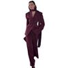 2025 Autumn Women's Fashionable & Versatile Professional Suit: Comfy Jacket & Wide-Leg Pants Set