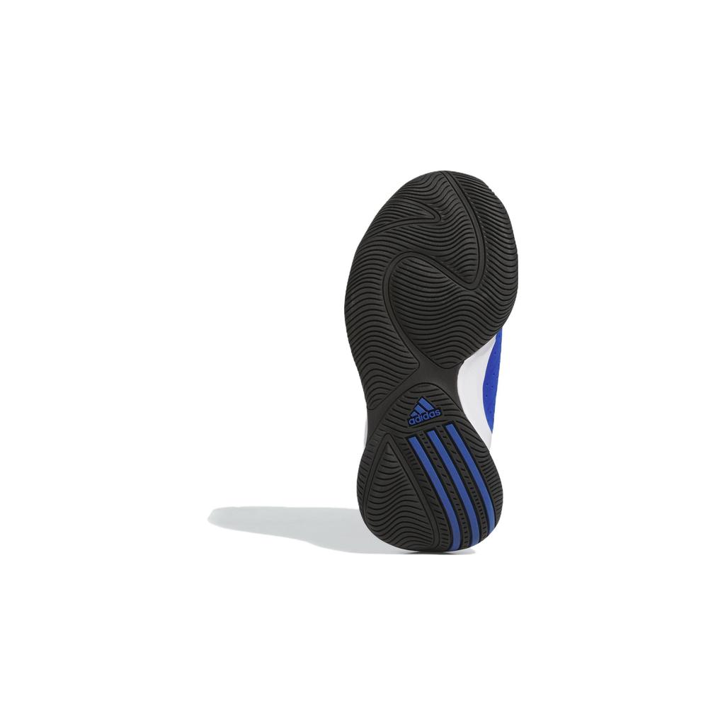 Adidas Front Court Comfortable Shock Absorbing Durable Low Top Kids Basketball Shoes Kids Basketball Shoes Blue ID6195