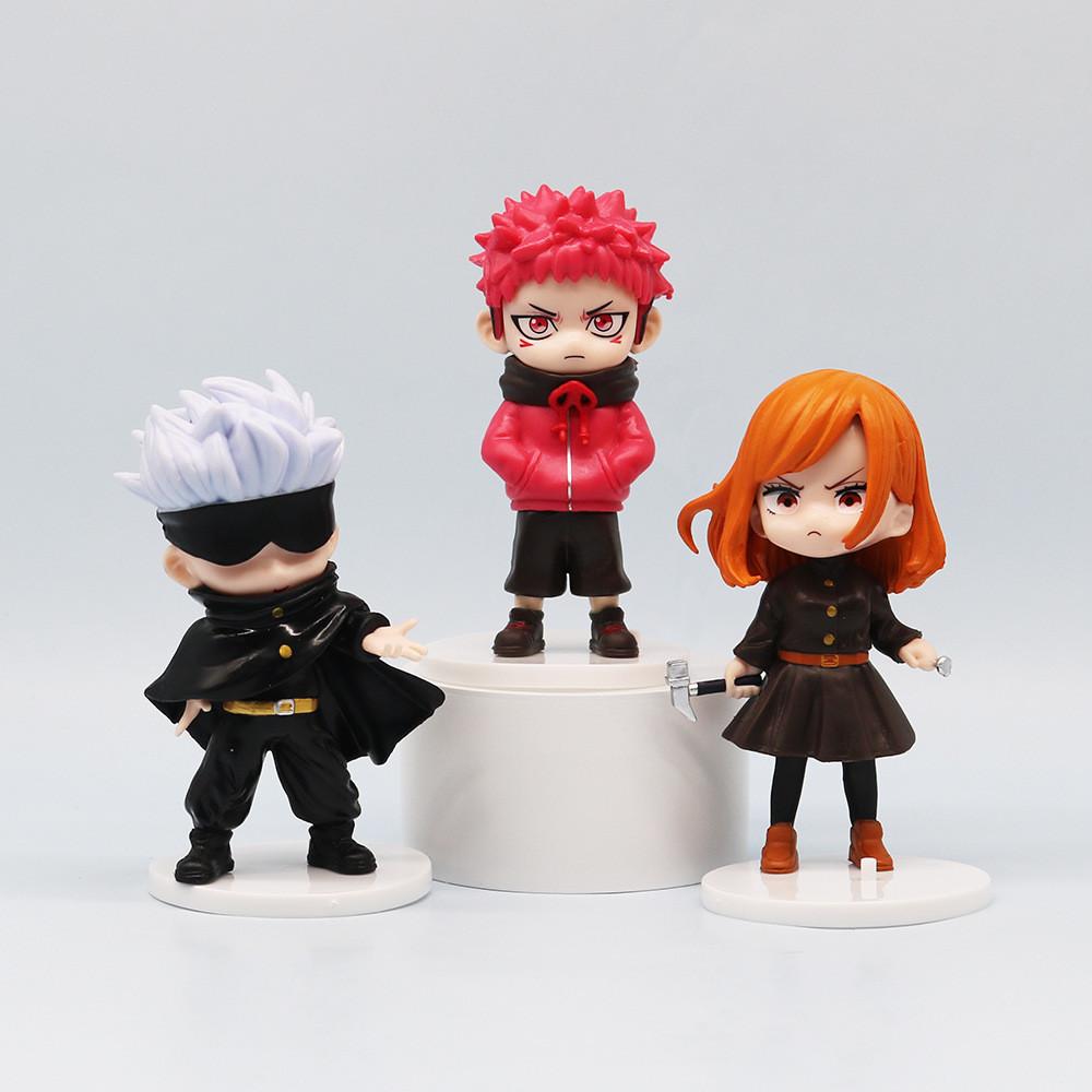 High-quality Pvc Jujutsu Kaisen Figurines Of Yuji Itadori And Gojo Satoru