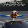 Motorcycle Helmet Decor Dynamic Funny Decor Bird Car Side Rearview Mirror Decorations For Women Riders Cyclist Commuting Travel