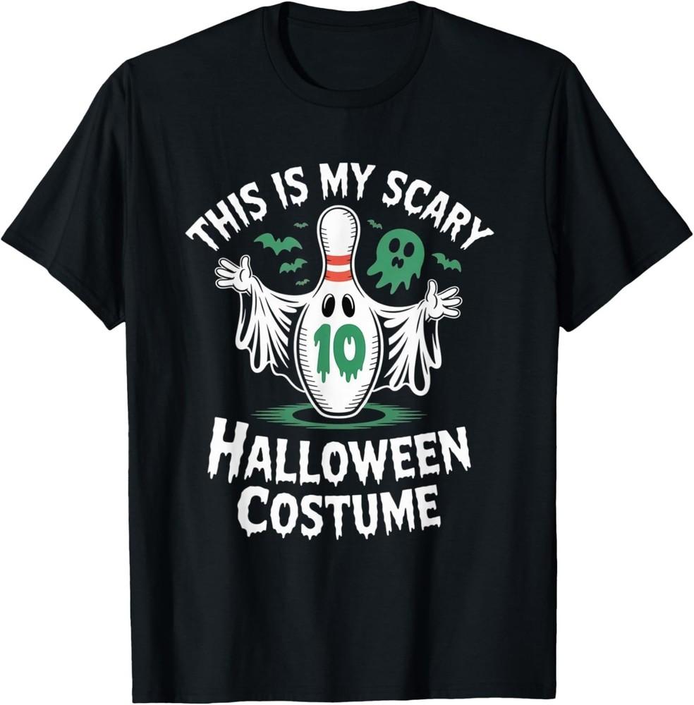 

Funny Ghost Bowling League Team Halloween Humor Tee T-Shirt unisex T-Shirt 2XL