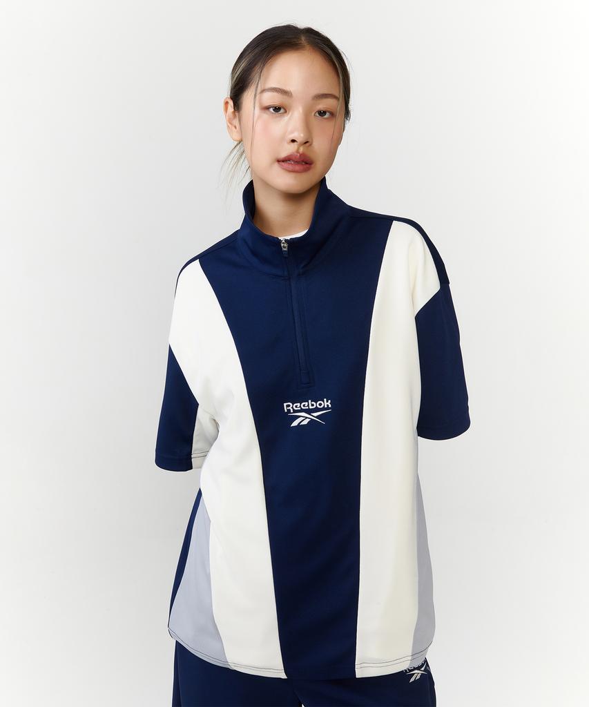 Reebok Vector Block Short Sleeve Anorak - Navy