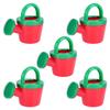 5pcs Watering Cans Watering Pot Plastic Watering Containers Beach Sand Toys Watering Toys