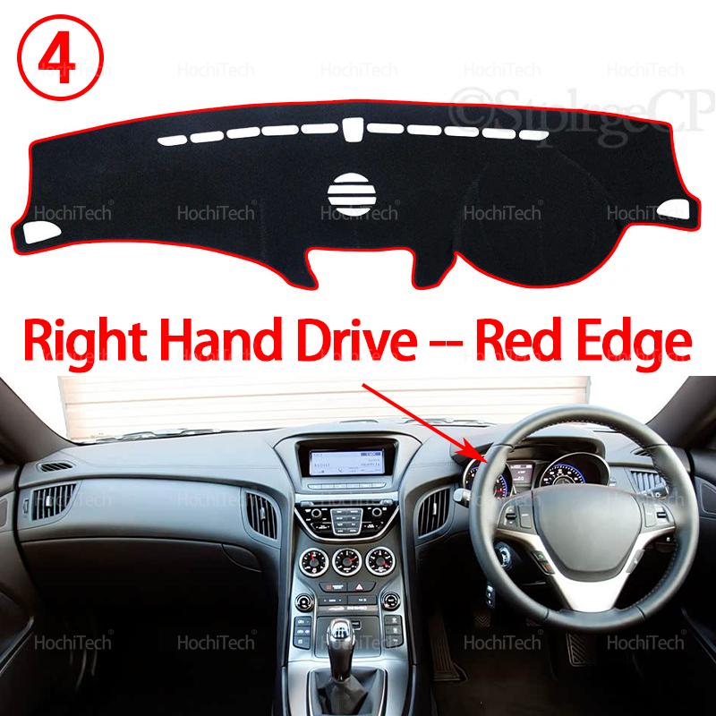 Dashboard Cover  for Hyundai Genesis Coupe BH BK 2008-2016 Car Dashboard Cover Dash Board Mat Carpet Pad Sunshade Cape Cushion