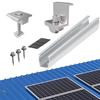 Clamp Rails Fastening Module Mounting PV Photovoltaic