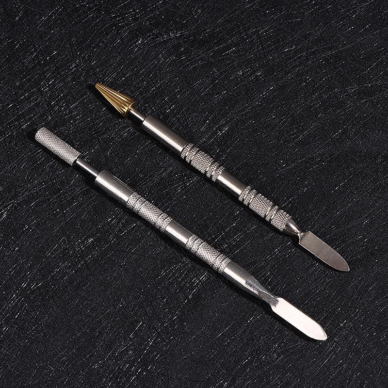 Kůže Dual Head Edge Olej Lepení Aplikátor Dye Pen Nástroj Rychlý váleček pro kožené řemeslné nástroje Dvojité sady Příslušenství