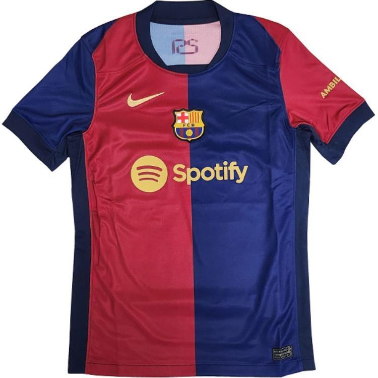 (GS) Nike FC Barcelona 24/25 Home Jersey  Blue Red  Kids  FN9153-456 M