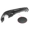 MLKQ6 For BMW F48 F49 X1 2016-2021 Carbon Fiber Look Rear Bumper Diffuser Lip AC Style