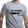 Funny Tshirt Fart Loading Humor Tee Joke Gag Tshirt for Man Dad Gifts Guys Clothes Short Sleeve Clothes Fashion Casual Tee Tops